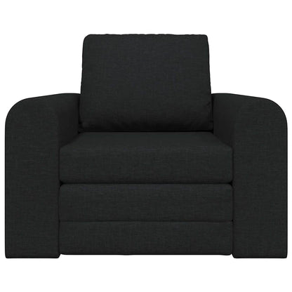 Sofá-Cama Preto 98 x 71 x 83 cm tecido