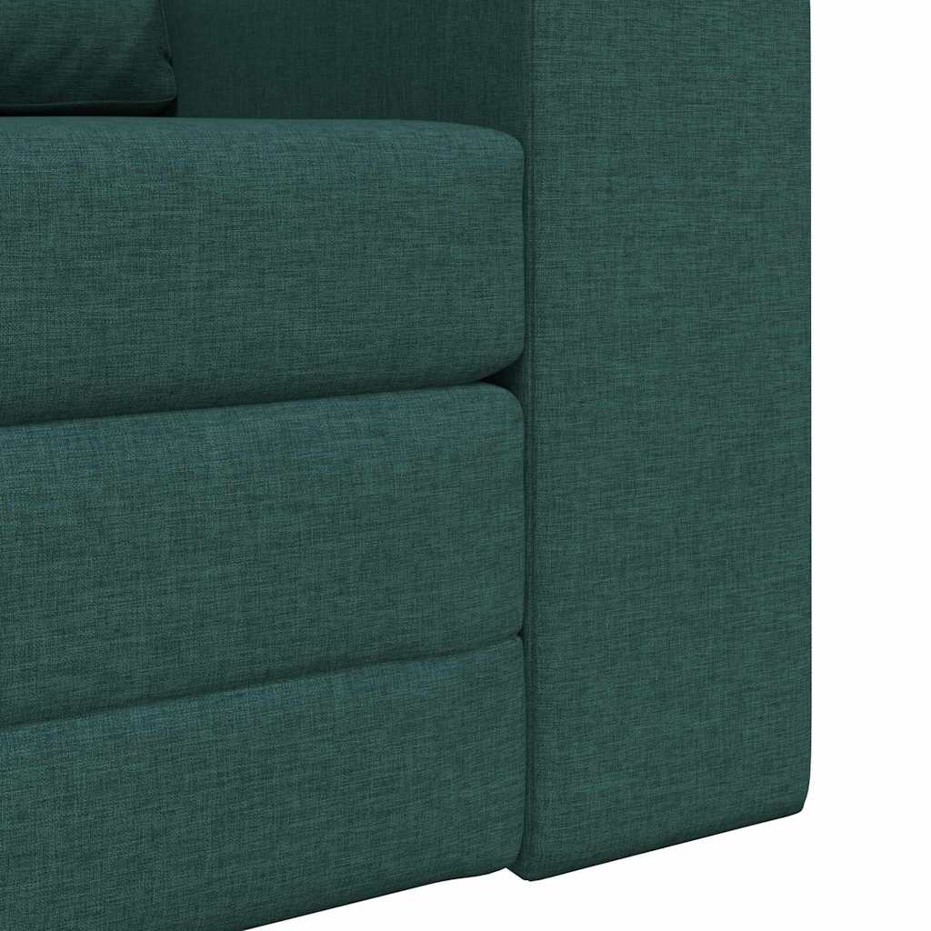 Sofá-Cama Verde-escuro 98 x 71 x 83 cm tecido