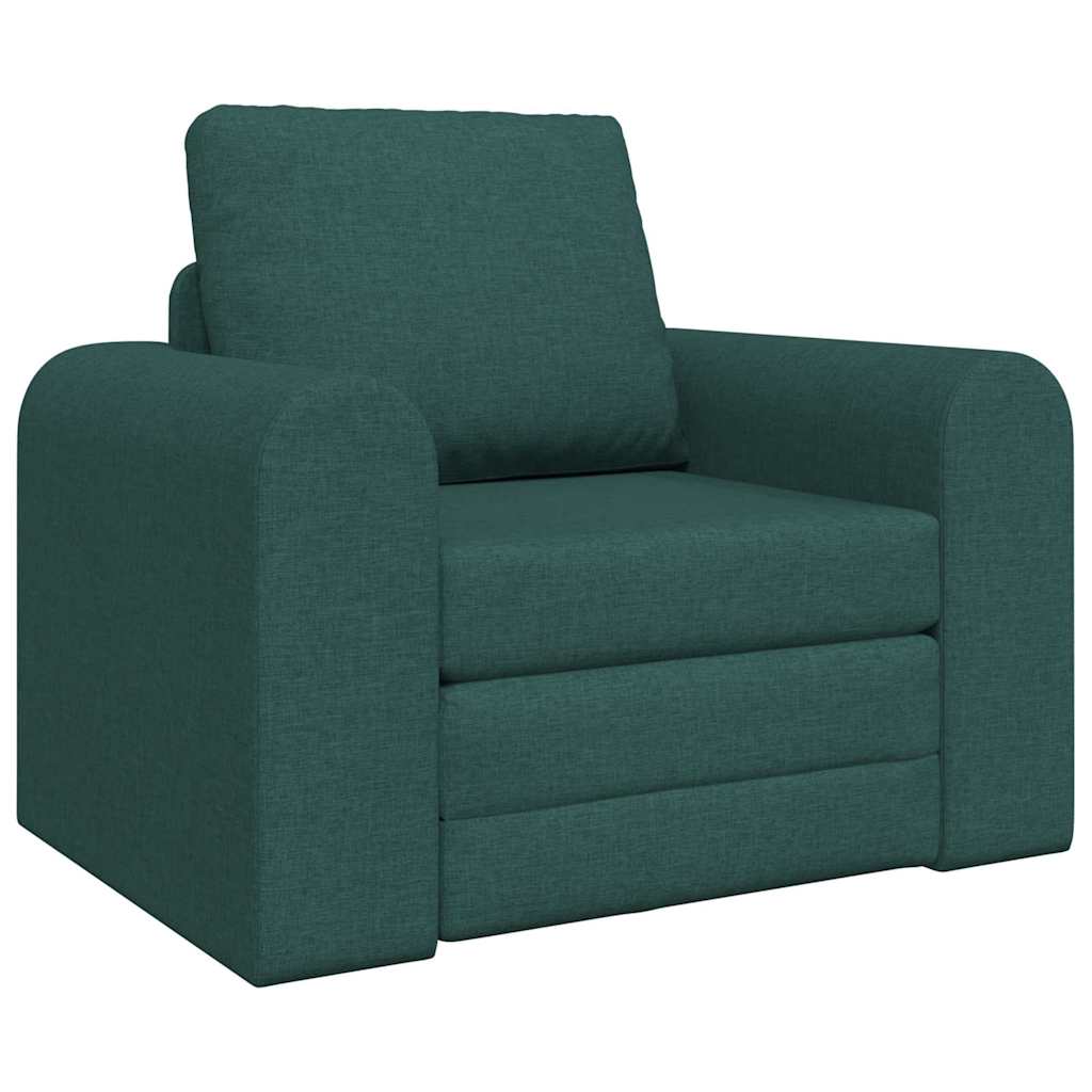 Sofá-Cama Verde-escuro 98 x 71 x 83 cm tecido