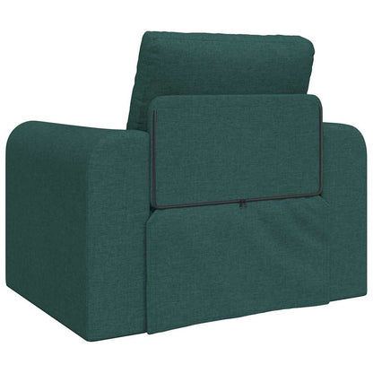 Sofá-Cama Verde-escuro 98 x 71 x 83 cm tecido