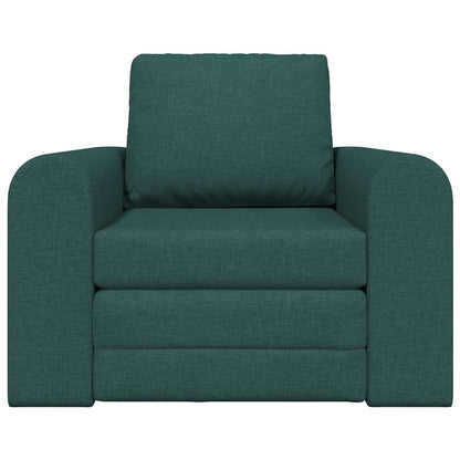 Sofá-Cama Verde-escuro 98 x 71 x 83 cm tecido