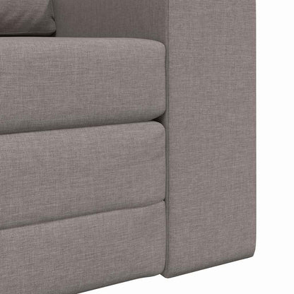Sofá-Cama Cinzento-acastanhado 98 x 71 x 83 cm tecido