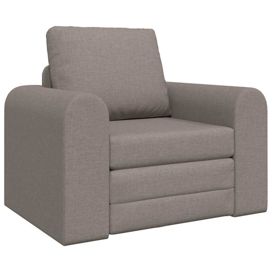 Sofá-Cama Cinzento-acastanhado 98 x 71 x 83 cm tecido