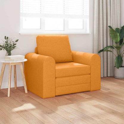 Sofá-Cama Amarelo-escuro 98 x 71 x 83 cm tecido