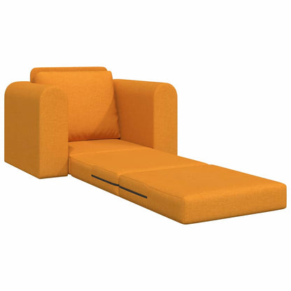 Sofá-Cama Amarelo-escuro 98 x 71 x 83 cm tecido