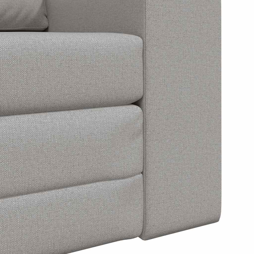 Sofá-Cama Cinza Nuvem 98 x 71 x 83 cm tecido