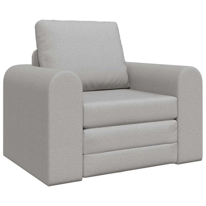 Sofá-Cama Cinza Nuvem 98 x 71 x 83 cm tecido