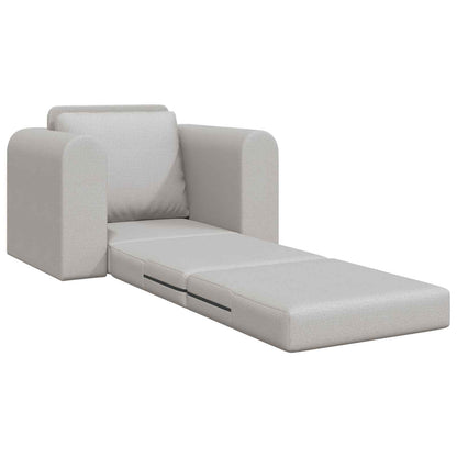 Sofá-Cama Cinza Nuvem 98 x 71 x 83 cm tecido
