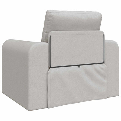 Sofá-Cama Cinza Nuvem 98 x 71 x 83 cm tecido