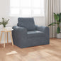 Sofá-Cama Cinzento escuro 98 x 71 x 83 cm Veludo
