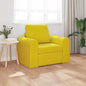 Sofá-Cama Amarelo 98 x 71 x 83 cm Veludo