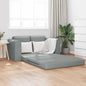 Sofá-Cama Cinzento-claro 148 x 71 x 83 cm tecido