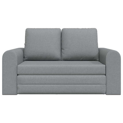 Sofá-Cama Cinzento-claro 148 x 71 x 83 cm tecido