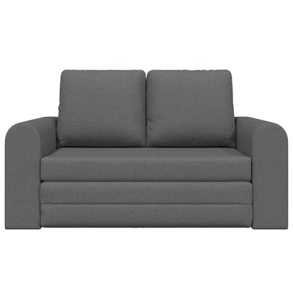 Sofá-Cama Cinzento escuro 148 x 71 x 83 cm tecido