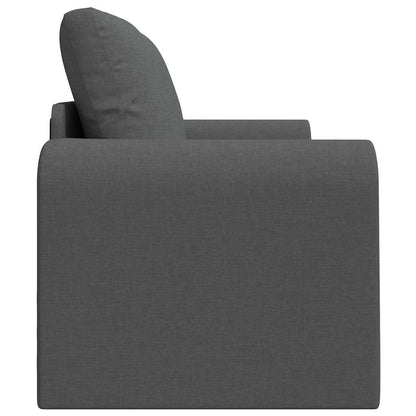 Sofá-Cama Cinzento escuro 148 x 71 x 83 cm tecido
