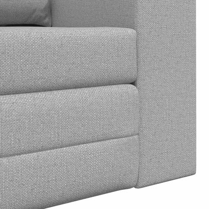 Sofá-Cama Cinza Nuvem 148 x 71 x 83 cm tecido