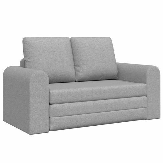 Sofá-Cama Cinza Nuvem 148 x 71 x 83 cm tecido