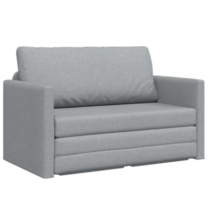 Sofá-Cama Cinzento-claro 124 x 71 x 78 cm tecido