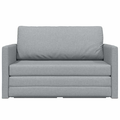 Sofá-Cama Cinzento-claro 124 x 71 x 78 cm tecido