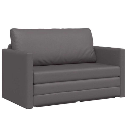 Sofá-Cama Cinzeto 124 x 71 x 78 cm Couro Artificial