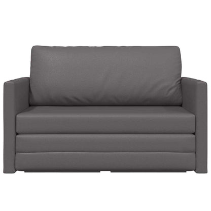 Sofá-Cama Cinzeto 124 x 71 x 78 cm Couro Artificial