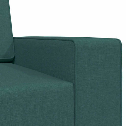Sofá-cama de chão Verde-escuro 245 x 78 x 77 cm tecido