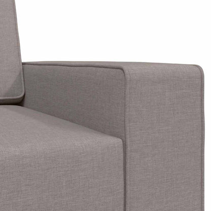 Sofá-cama de chão Cinzento-acastanhado 245 x 78 x 77 cm tecido