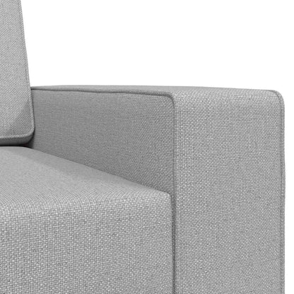 Sofá-cama Cinza Nuvem 245 x 78 x 77 cm tecido