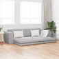 Sofá-cama Cinza Nuvem 245 x 78 x 77 cm tecido
