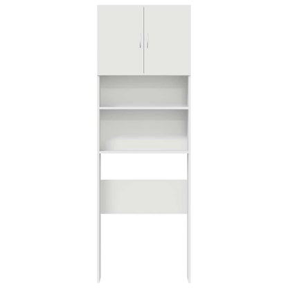 Armário máquina lavar roupa derivados madeira branco