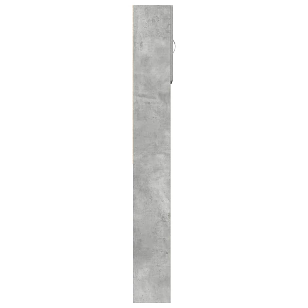 Armário máquina lavar roupa derivados madeira concreto cinza