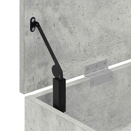 Banco sapateira 102x30,5x45 cm derivados cinzento cimento