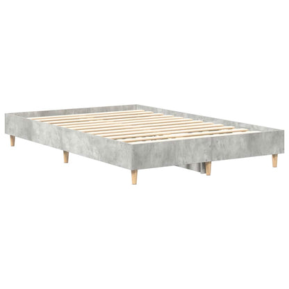 Estrutura de cama sem colchão 120x200 cm cinza cimento