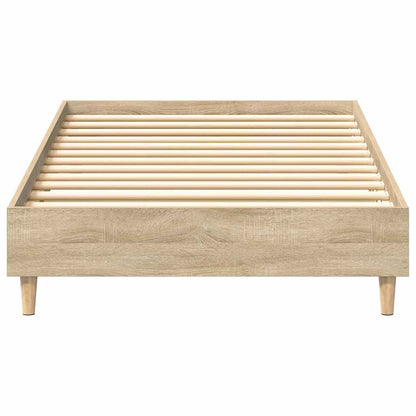 Estrutura cama s/ colchão 90x200 cm carvalho sonoma