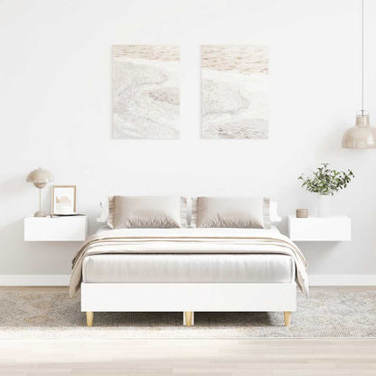 Estrutura de cama sem colchão 135x190 cm branco