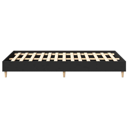 Estrutura de cama sem colchão 120x190 cm preto