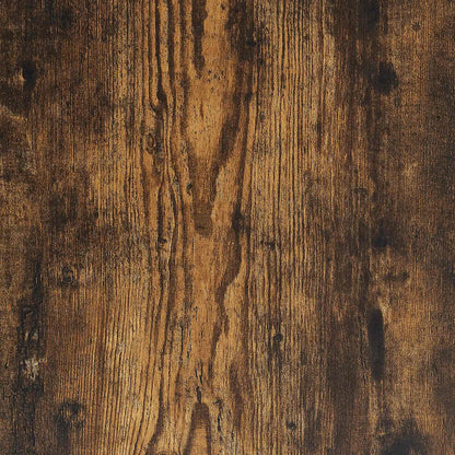 Estrutura de cama sem colchão 120x190 cm carvalho fumado