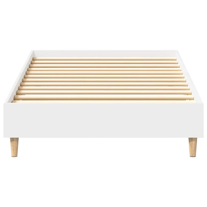 Estrutura cama s/ colchão 75x190 cm derivados de madeira branco