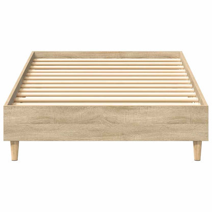 Estrutura cama s/ colchão 75x190 cm carvalho sonoma