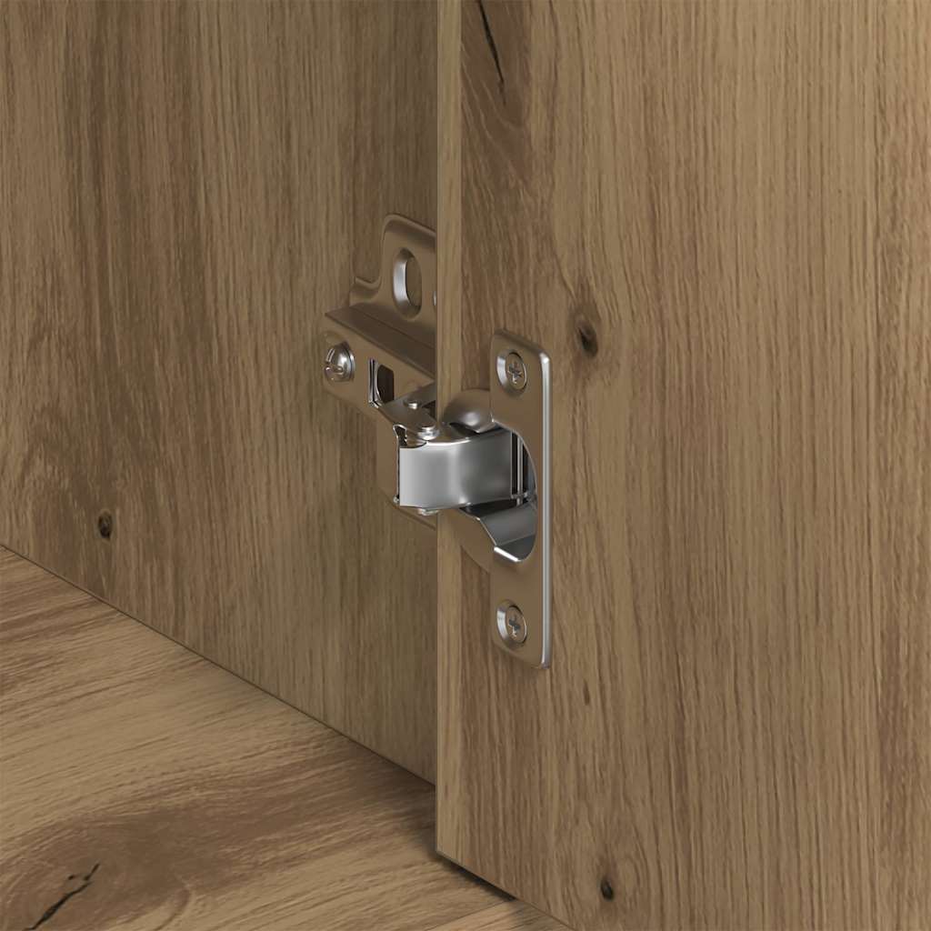 Aparador 88x30x70 cm derivados madeira cor carvalho artisiano