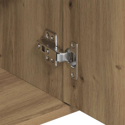 Aparador 88x30x70 cm derivados madeira cor carvalho artisiano