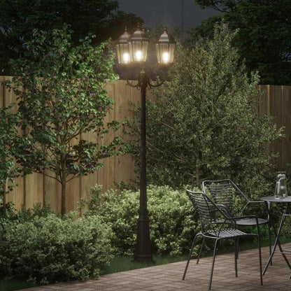 Luz de Jardim Bronze 235 cm Alumínio