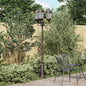 Luz de Jardim Bronze 235 cm Alumínio