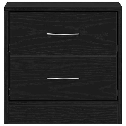 Mesas de cabeceira 2 pcs 40x30x40 cm carvalho preto