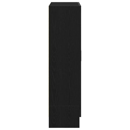 Estante 82,5x30,5x115 cm derivados de madeira carvalho preto