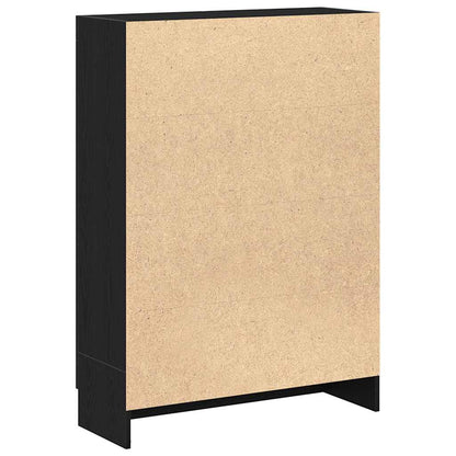 Estante 82,5x30,5x115 cm derivados de madeira carvalho preto