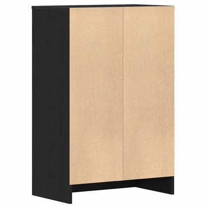 Sapateira 60x35x92 cm derivados de madeira carvalho preto