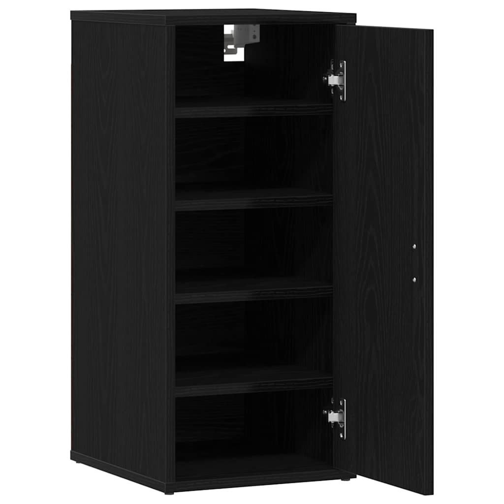 Sapateiras 2 pcs 32x35x70 derivados madeira carvalho preto