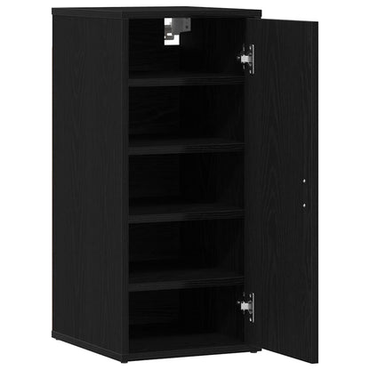 Sapateiras 2 pcs 32x35x70 derivados madeira carvalho preto