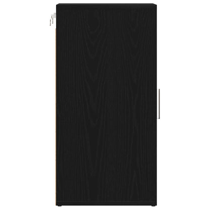 Sapateiras 2 pcs 32x35x70 derivados madeira carvalho preto
